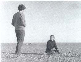 hannie and aldo in the Sahara,1951